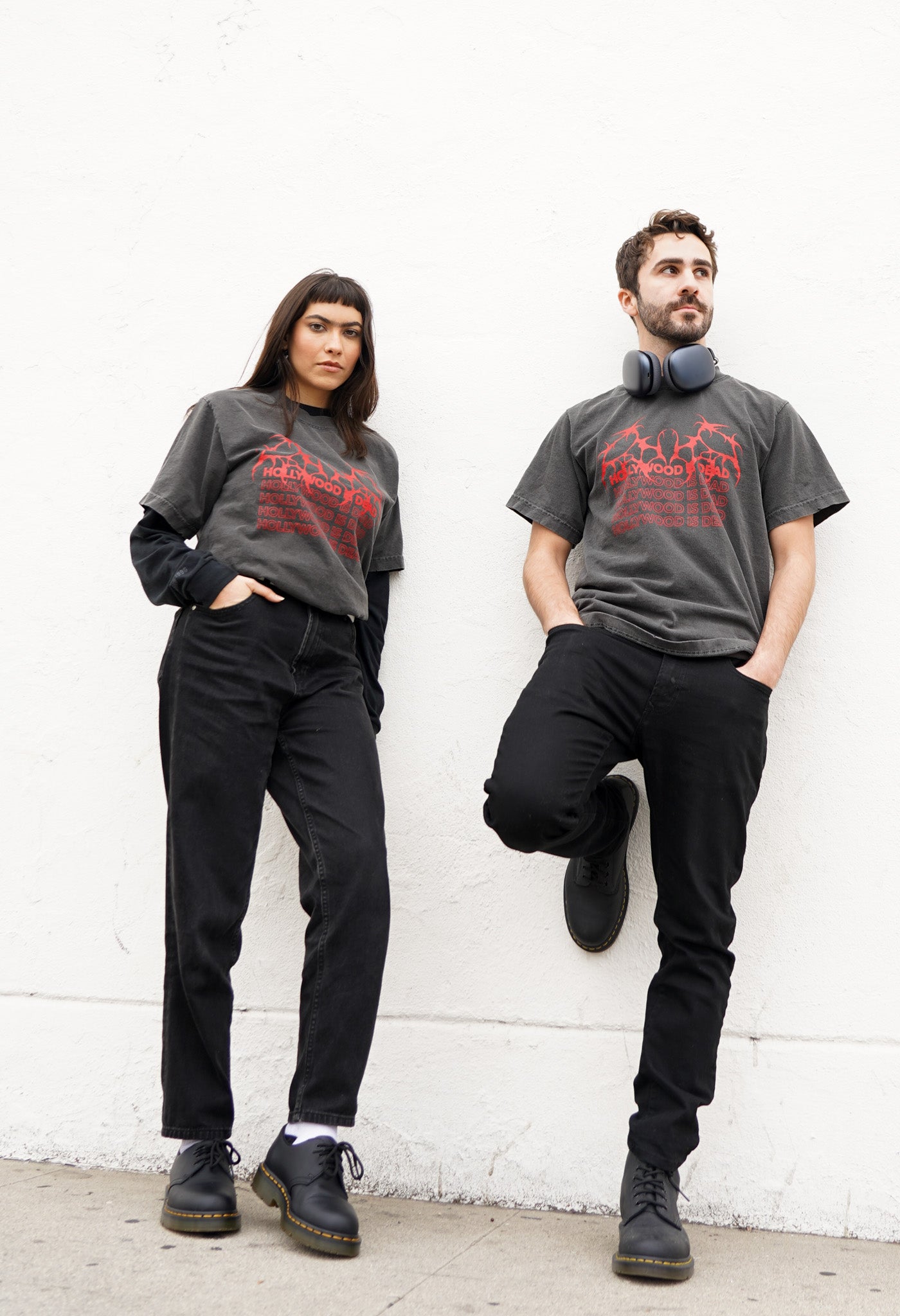 HOLLYWOOD IS DEAD TEE — LIGHT